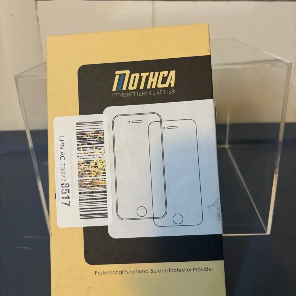 Moth White Screen Protector for Cell Phones